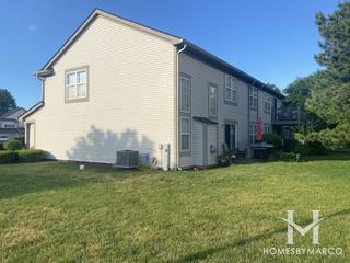Townhomes of Woodbridge subdivision in Elgin, IL
