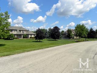 Westwoods subdivision in St. Charles, IL