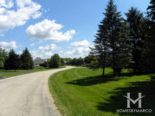 Westwoods subdivision in St. Charles, IL