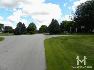 Wideview subdivision in St. Charles, IL