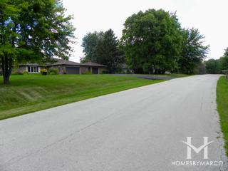 Wideview subdivision in St. Charles, IL