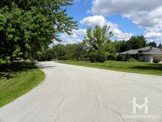 Wideview subdivision in St. Charles, IL