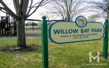 Willow Bay subdivision in Elgin, IL