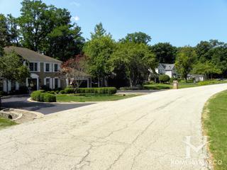 Windings of Ferson Creek subdivision in St. Charles, IL