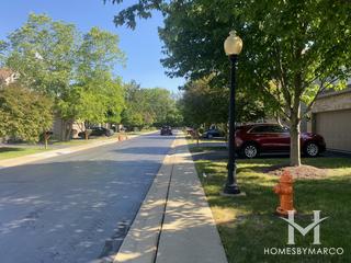 Woodland Meadows East subdivision in Elgin, IL