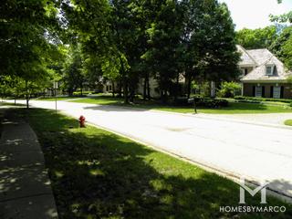Woods of Fox Glen subdivision in St. Charles, IL