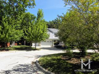 Moraine Woods subdivision in Streamwood, IL