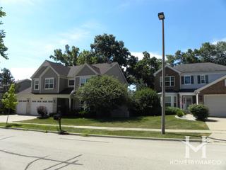 Moraine Woods subdivision in Streamwood, IL