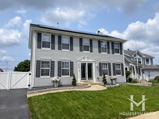 Riverside subdivision in Plainfield, IL