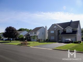 Prospect Place subdivision in Streamwood, IL