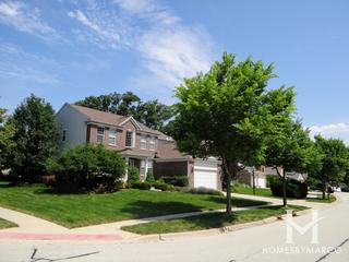 Buckingham Woods subdivision in Streamwood, IL