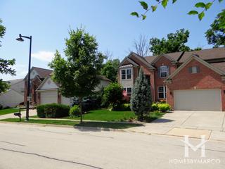 Buckingham Woods subdivision in Streamwood, IL