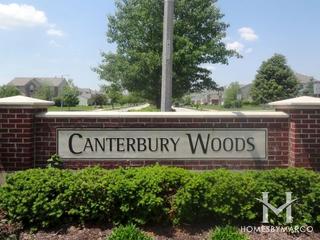 Canterbury Woods subdivision in Plainfield, IL