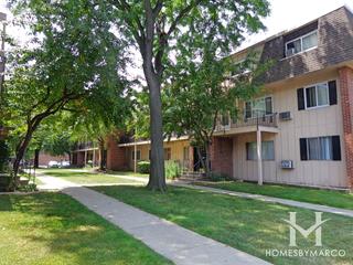 Coach Light subdivision in Rolling Meadows, IL