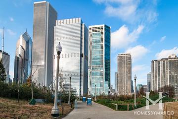 340 on the Park building in the Loop neighborhood of Chicago, IL