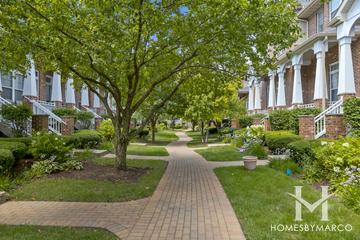 River Bend subdivision in Lisle, IL