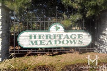 Heritage Meadows subdivision in Plainfield, IL
