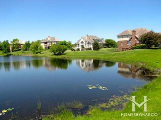 Countryside Oaks subdivision in Mundelein, IL