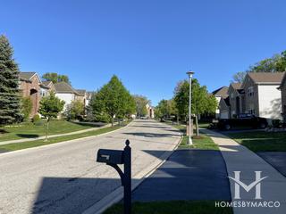 Regency Oaks subdivision in Bartlett, IL