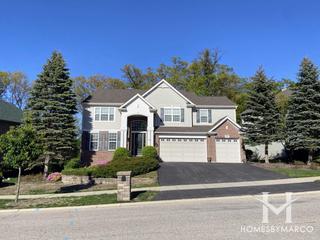 Regency Oaks subdivision in Bartlett, IL