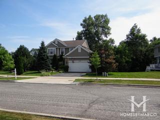 Willow Pond subdivision in Streamwood, IL
