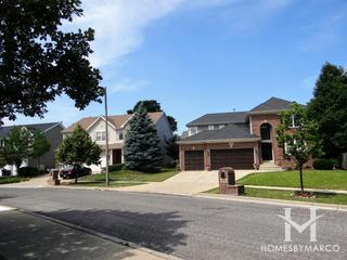 Willow Pond subdivision in Streamwood, IL