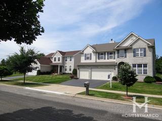 Willow Pond subdivision in Streamwood, IL