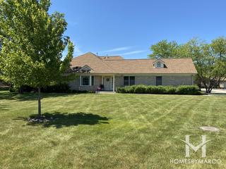 Courts of Amber Woods subdivision in Glenview, IL