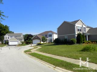 Cross Creek subdivision in Streamwood, IL