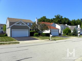 Cross Creek subdivision in Streamwood, IL