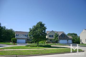 Ashton Pointe subdivision in Crystal Lake, IL
