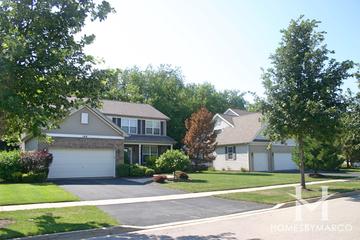 Ashton Pointe subdivision in Crystal Lake, IL