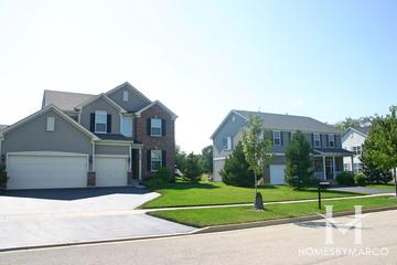 Ashton Pointe subdivision in Crystal Lake, IL