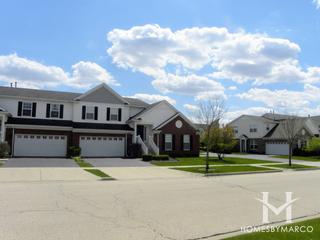Canterbury Place subdivision in Algonquin, IL