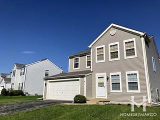 Natures Glen subdivision in Aurora, IL