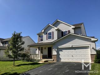 Natures Glen subdivision in Aurora, IL