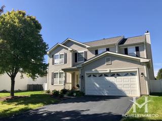 Natures Glen subdivision in Aurora, IL