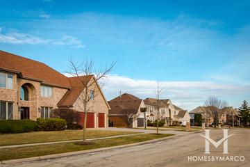 Essex Club subdivision in Schaumburg, IL