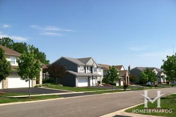 The Shires subdivision in Lake Villa, IL