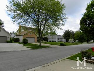 Asbury Fields subdivision in Algonquin, IL
