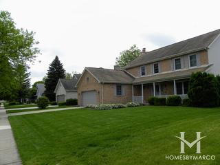 Asbury Fields subdivision in Algonquin, IL