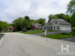 Pine Bluff Estates subdivision in Algonquin, IL