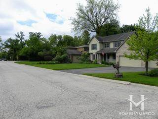 Pine Bluff Estates subdivision in Algonquin, IL