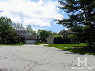 Sprucewood Terrace subdivision in Algonquin, IL