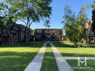 Euclid Terrace subdivision in Wheeling, IL