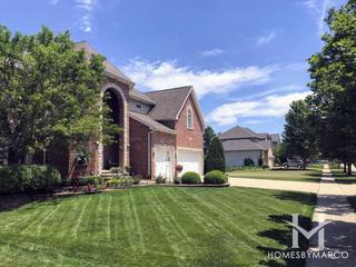 Deerpath Creek subdivision in Oswego, IL