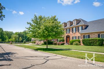 Charles Place subdivision in Naperville, IL