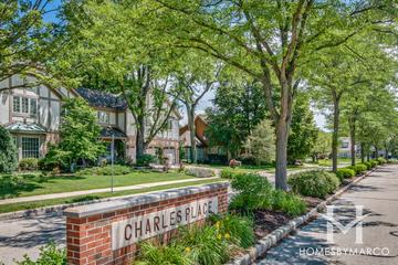 Charles Place subdivision in Naperville, IL