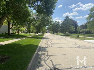 Hobson Villas subdivision in Naperville, IL