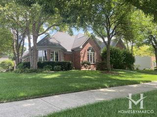Hobson Villas subdivision in Naperville, IL